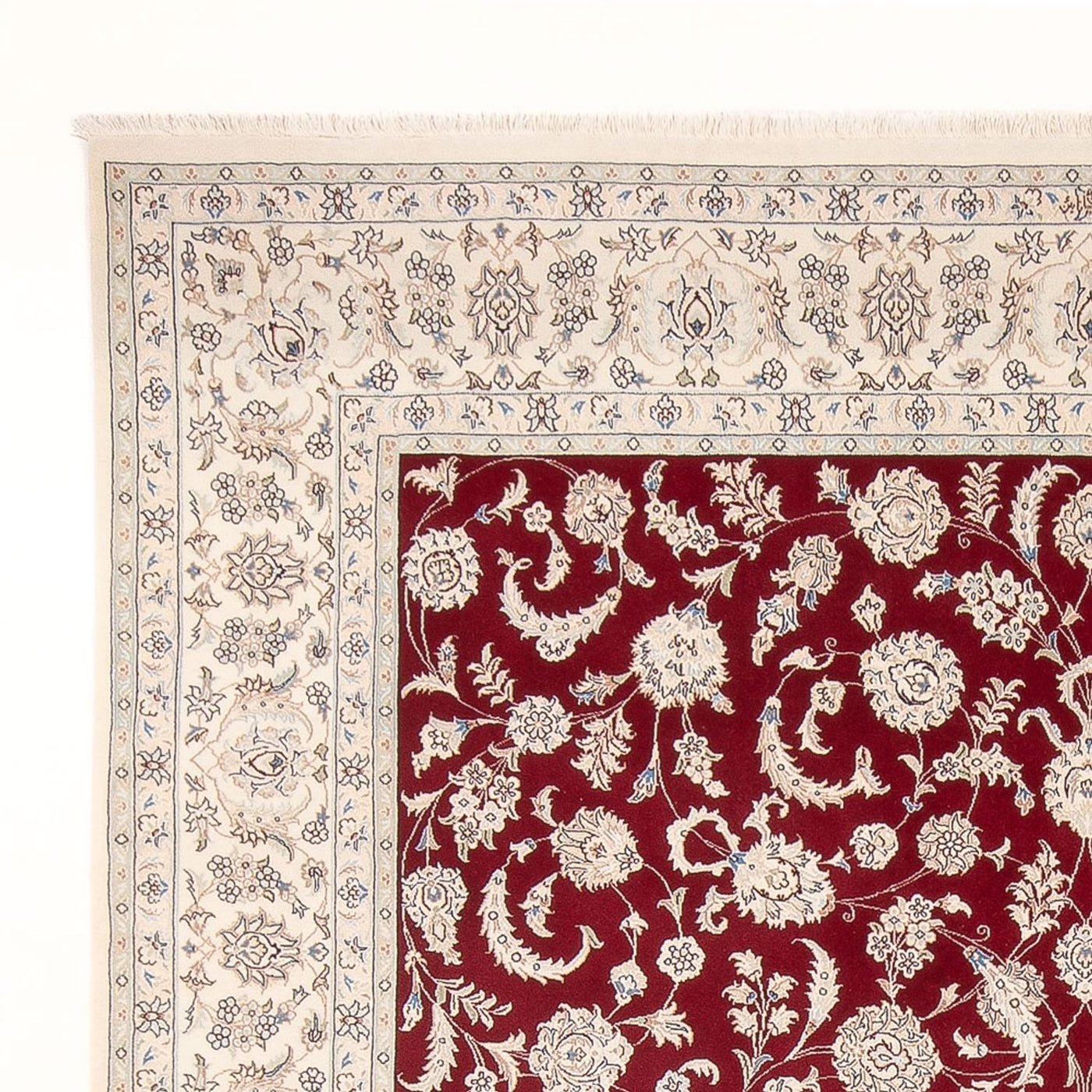 Tapis persan - Nain - Premium - 307 x 250 cm - rouge