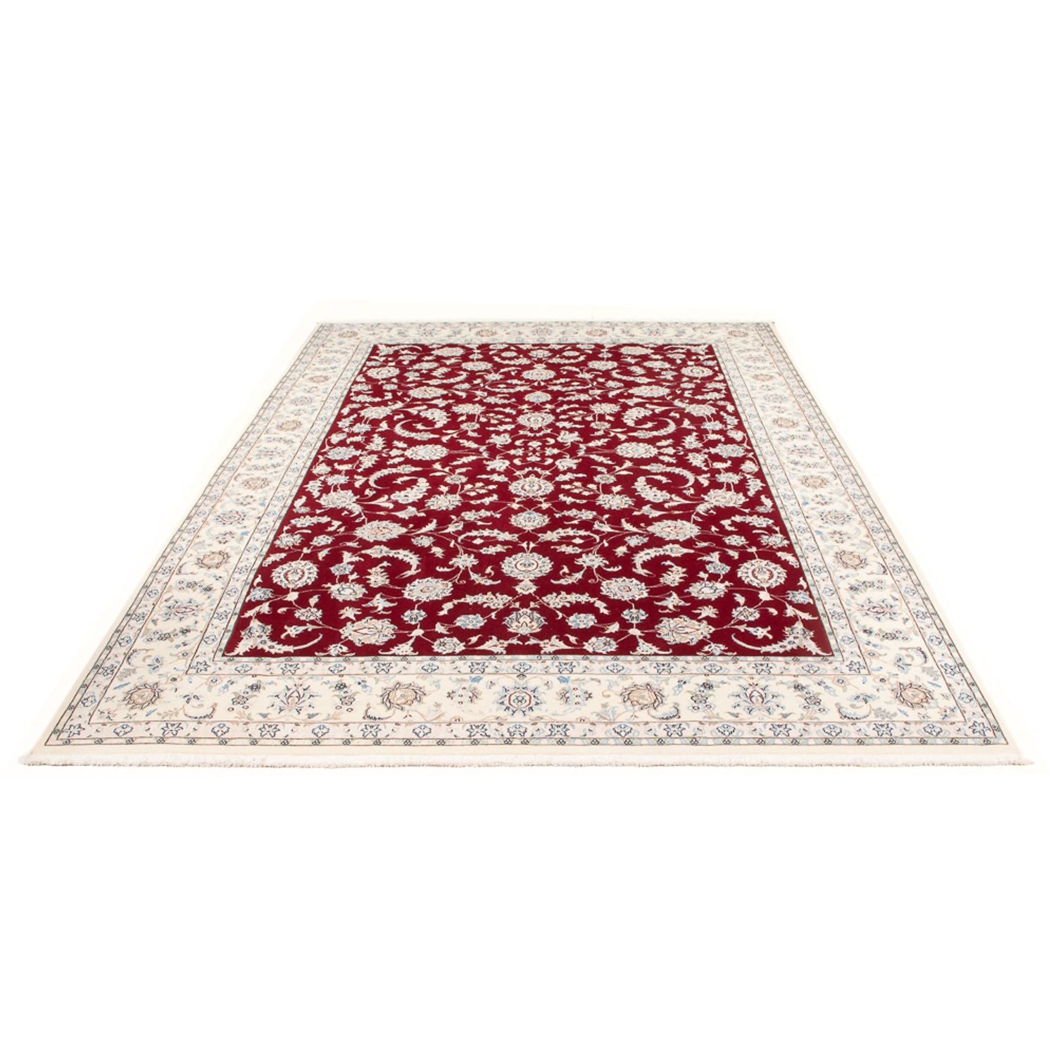 Tapis persan - Nain - Premium - 289 x 199 cm - rouge