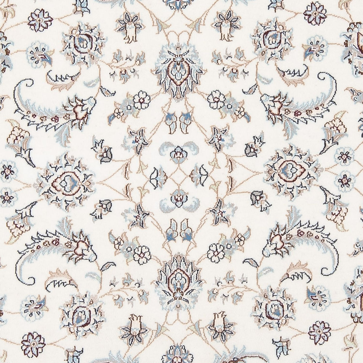 Tapis persan - Nain - Premium - 201 x 150 cm - crème