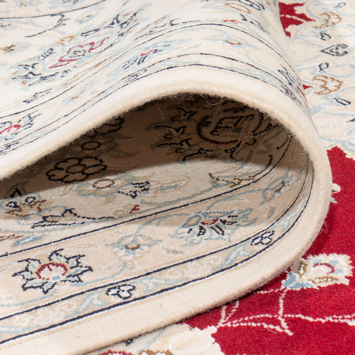 Tapis persan - Nain - Premium - 351 x 249 cm - rouge