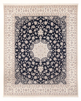 Tapis persan - Nain - Premium - 305 x 248 cm - bleu foncé