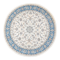 Tapis persan - Nain - Premium ronde  - 149 x 149 cm - crème