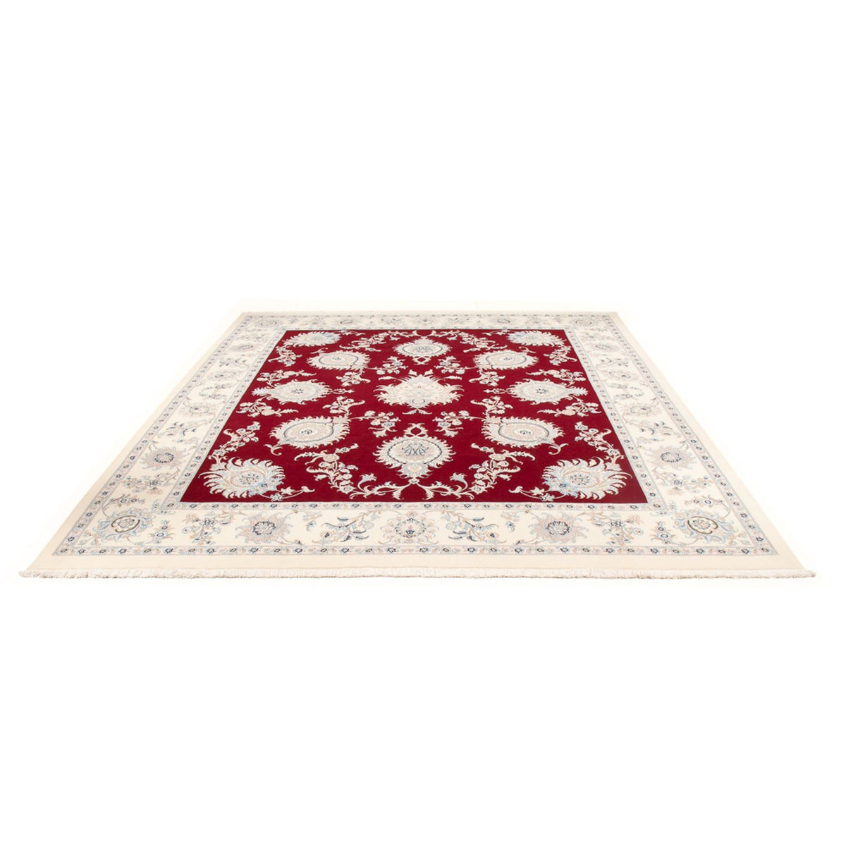 Tapis persan - Nain - Premium - 294 x 250 cm - rouge