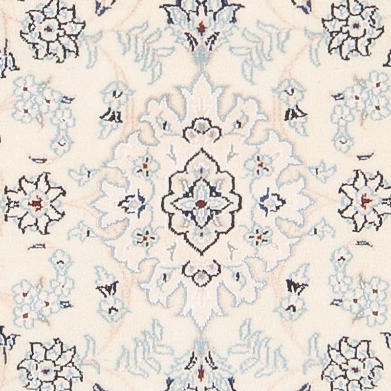 Tapis persan - Nain - 94 x 60 cm - crème