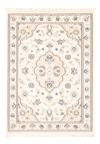 Tapis persan - Nain - 91 x 60 cm - beige