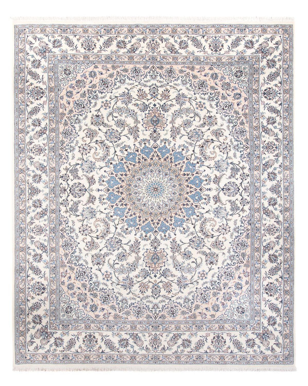 Tapis persan - Nain - 385 x 290 cm - crème