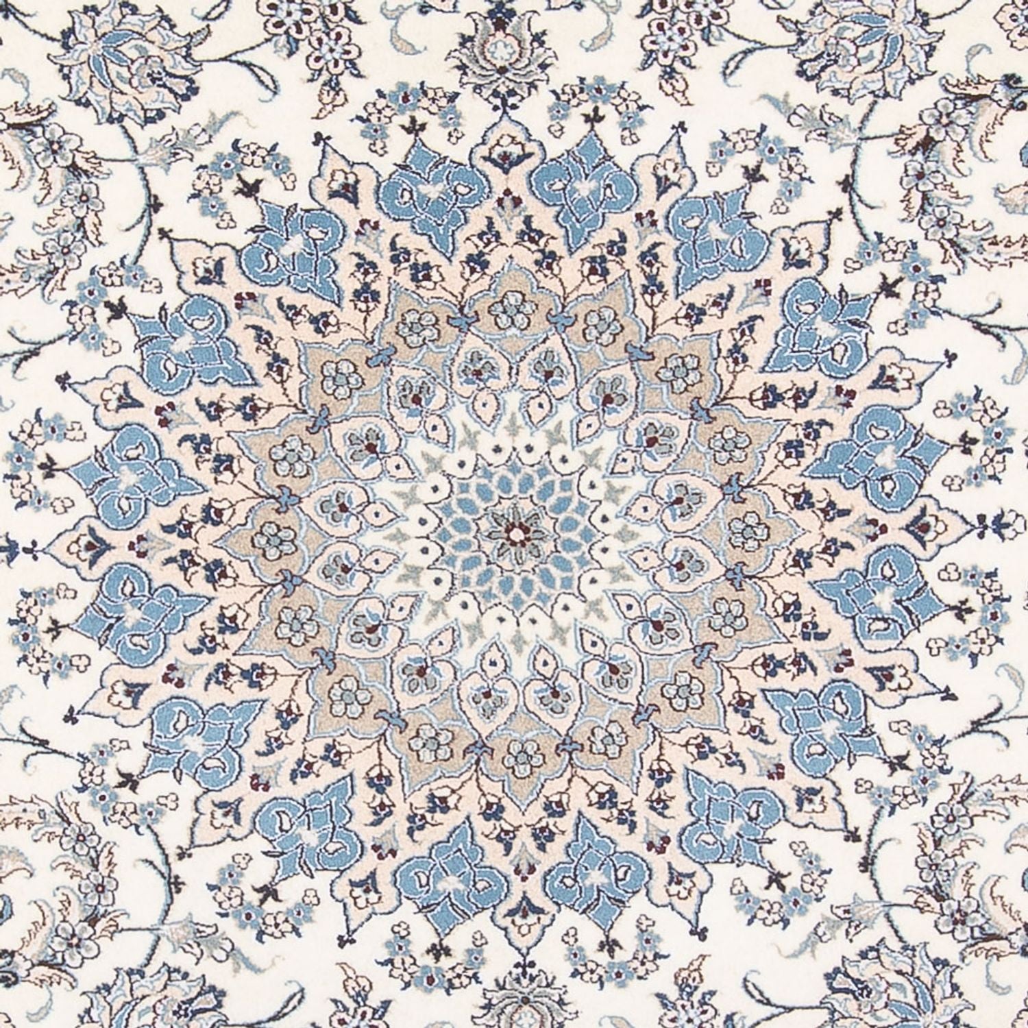 Tapis persan - Nain - 385 x 290 cm - crème