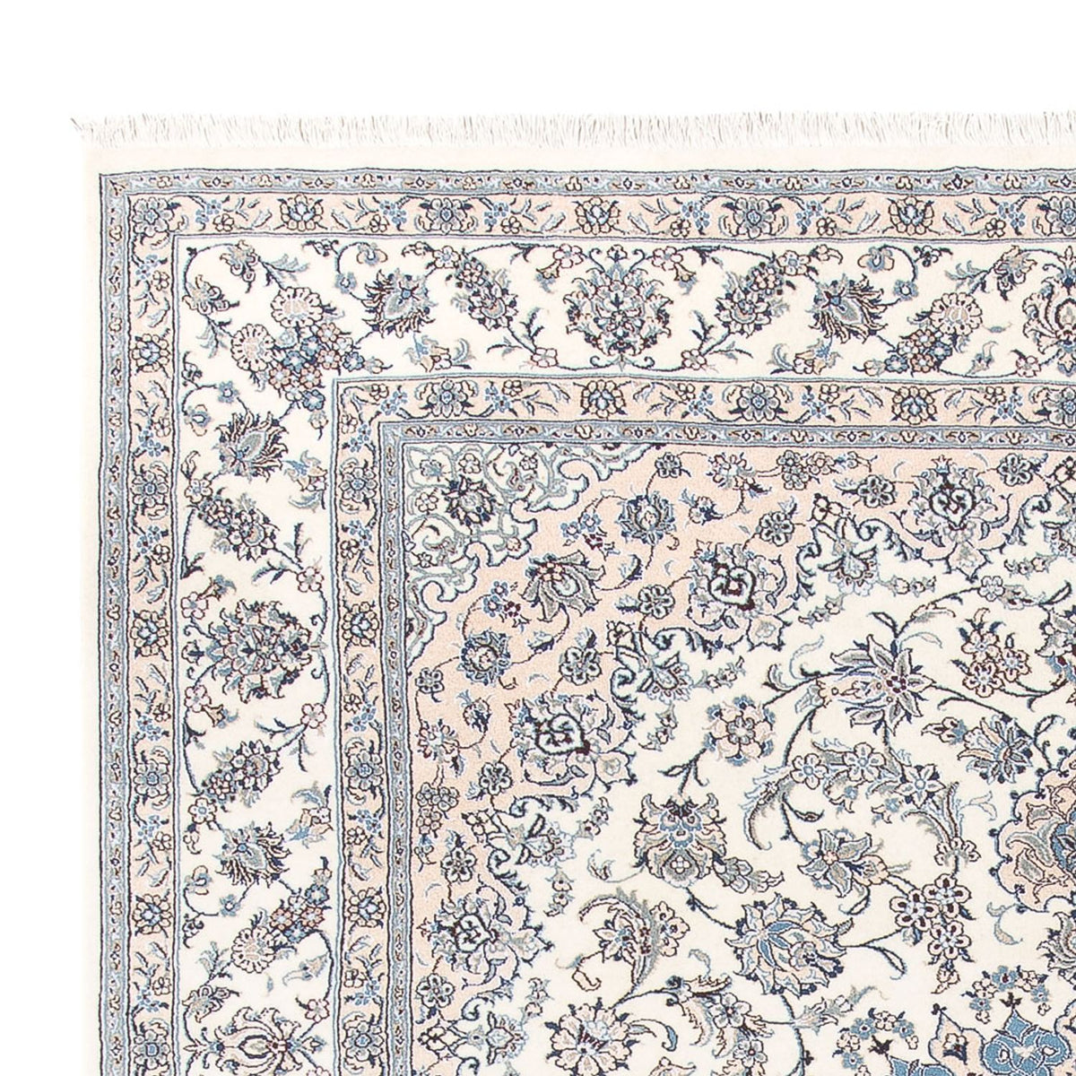 Tapis persan - Nain - 385 x 290 cm - crème