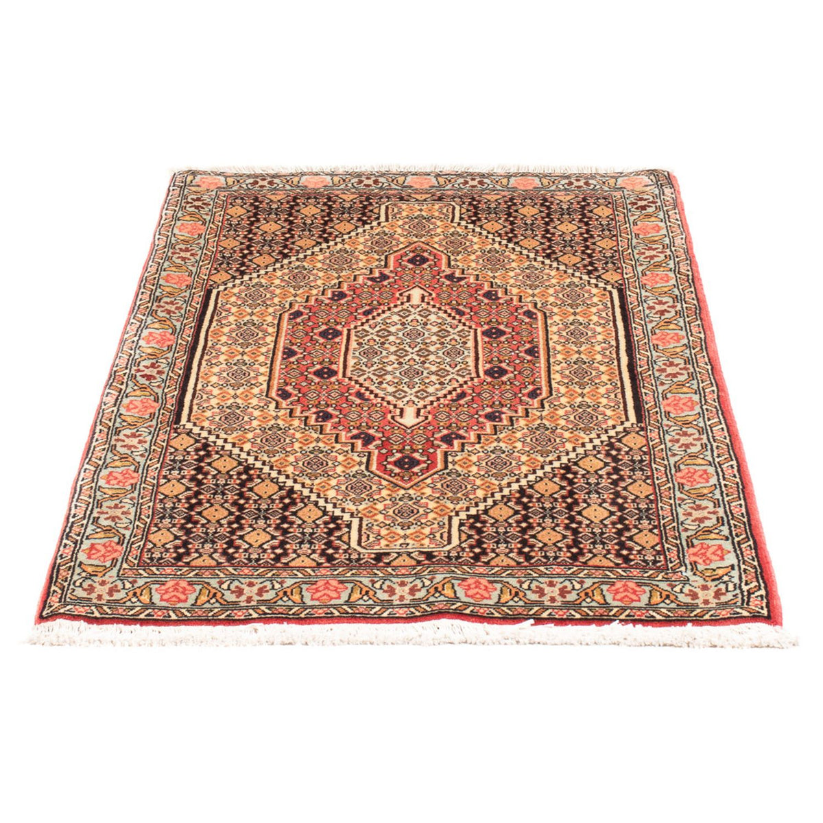 Tapis persan - Classique - 118 x 74 cm - beige clair