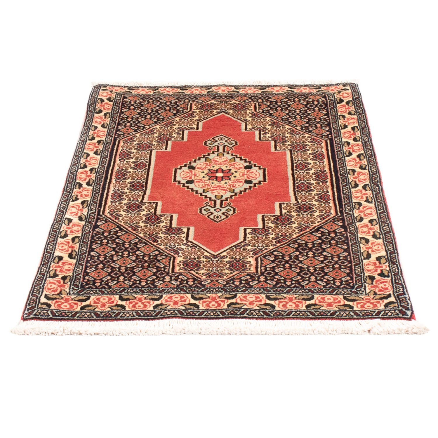 Tapis persan - Classique - 110 x 75 cm - rouge