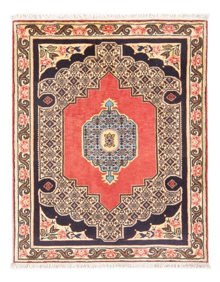 Tapis persan - Classique - 100 x 76 cm - rouge