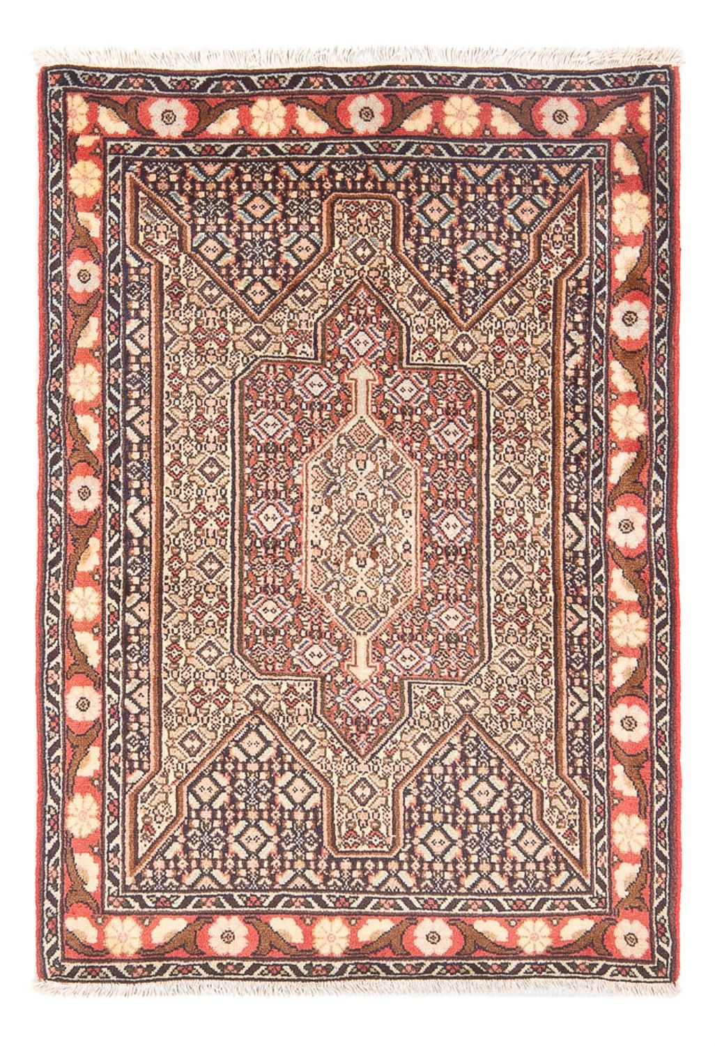 Tapis persan - Classique - 116 x 70 cm - rouge clair