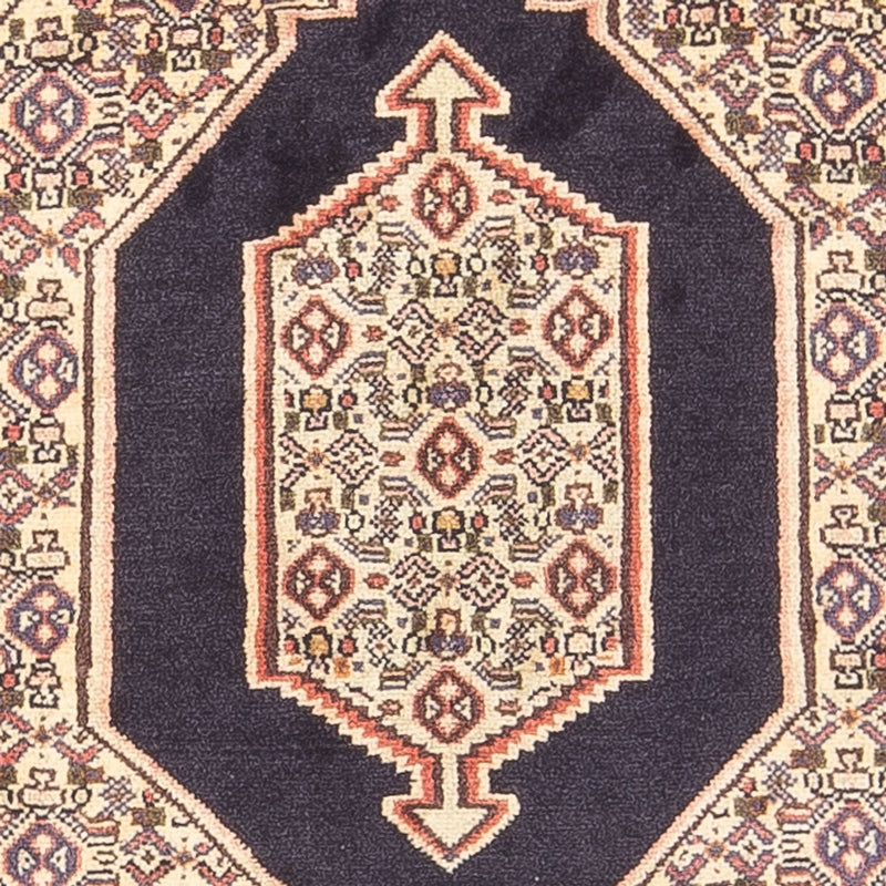 Tapis persan - Classique - 112 x 74 cm - bleu foncé