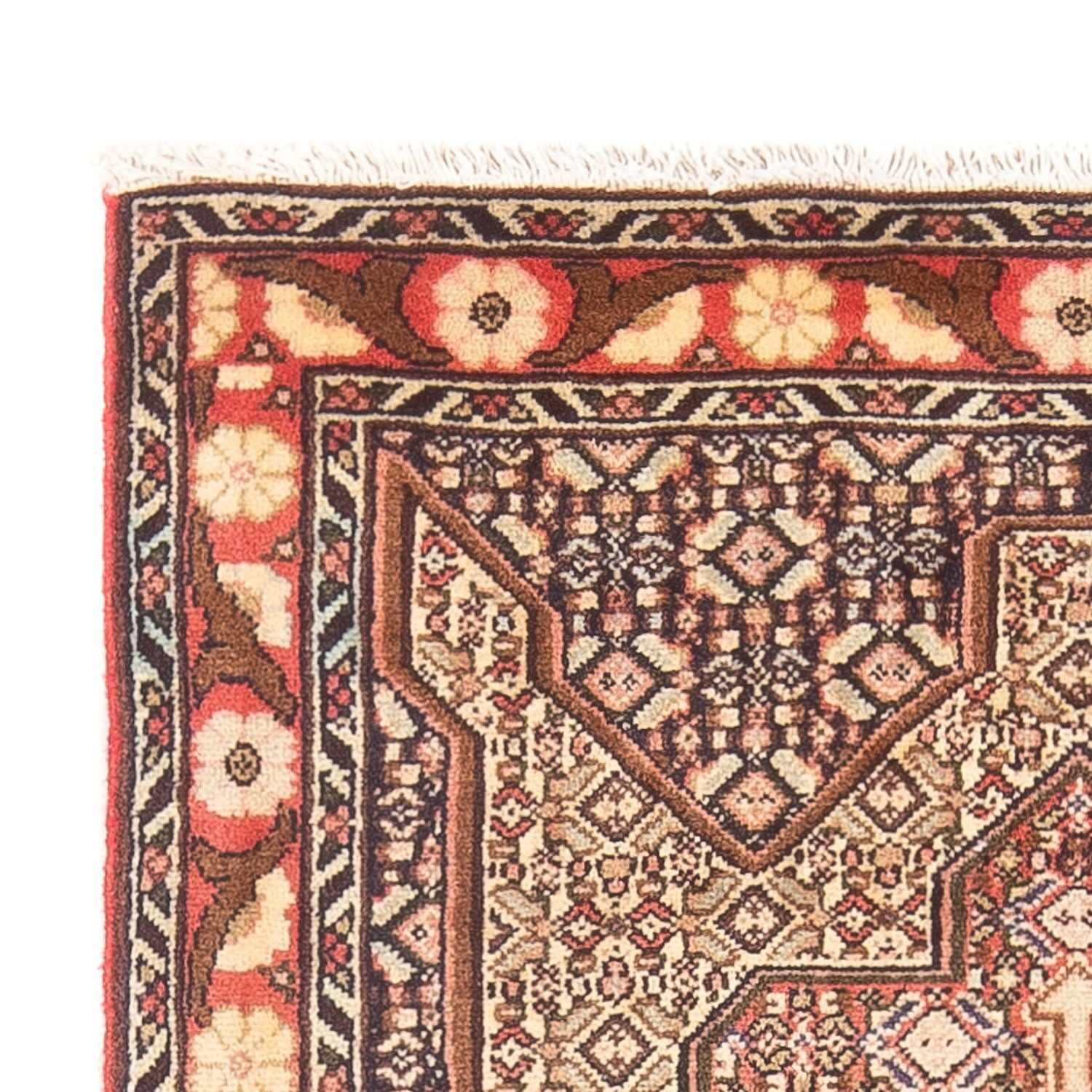 Tapis persan - Classique - 110 x 77 cm - beige foncé