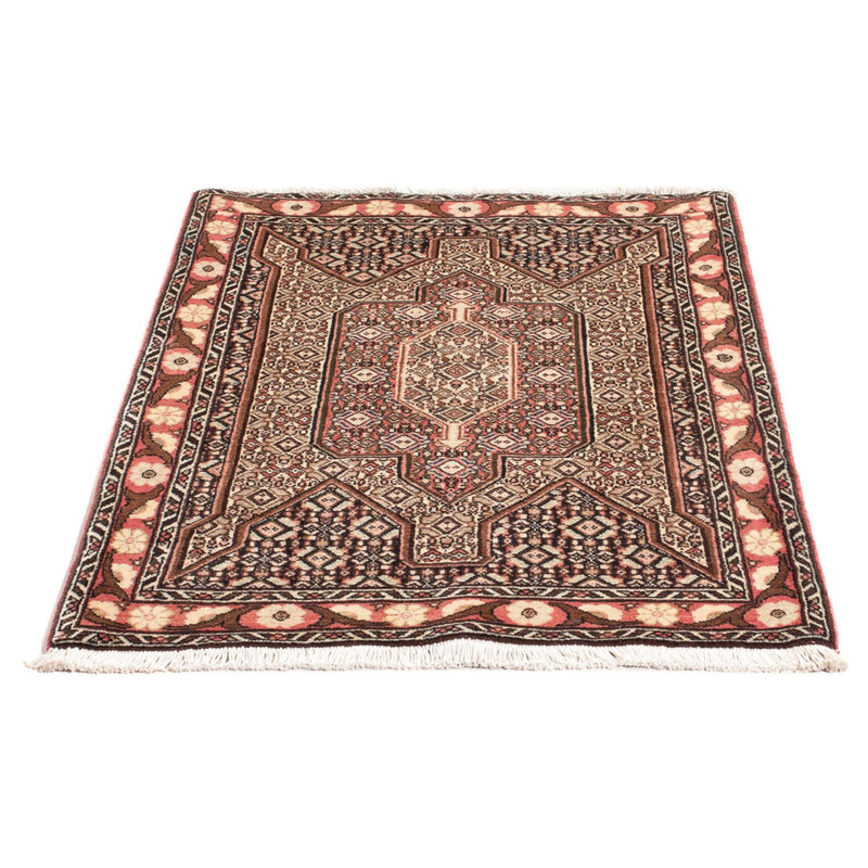 Tapis persan - Classique - 110 x 77 cm - beige foncé