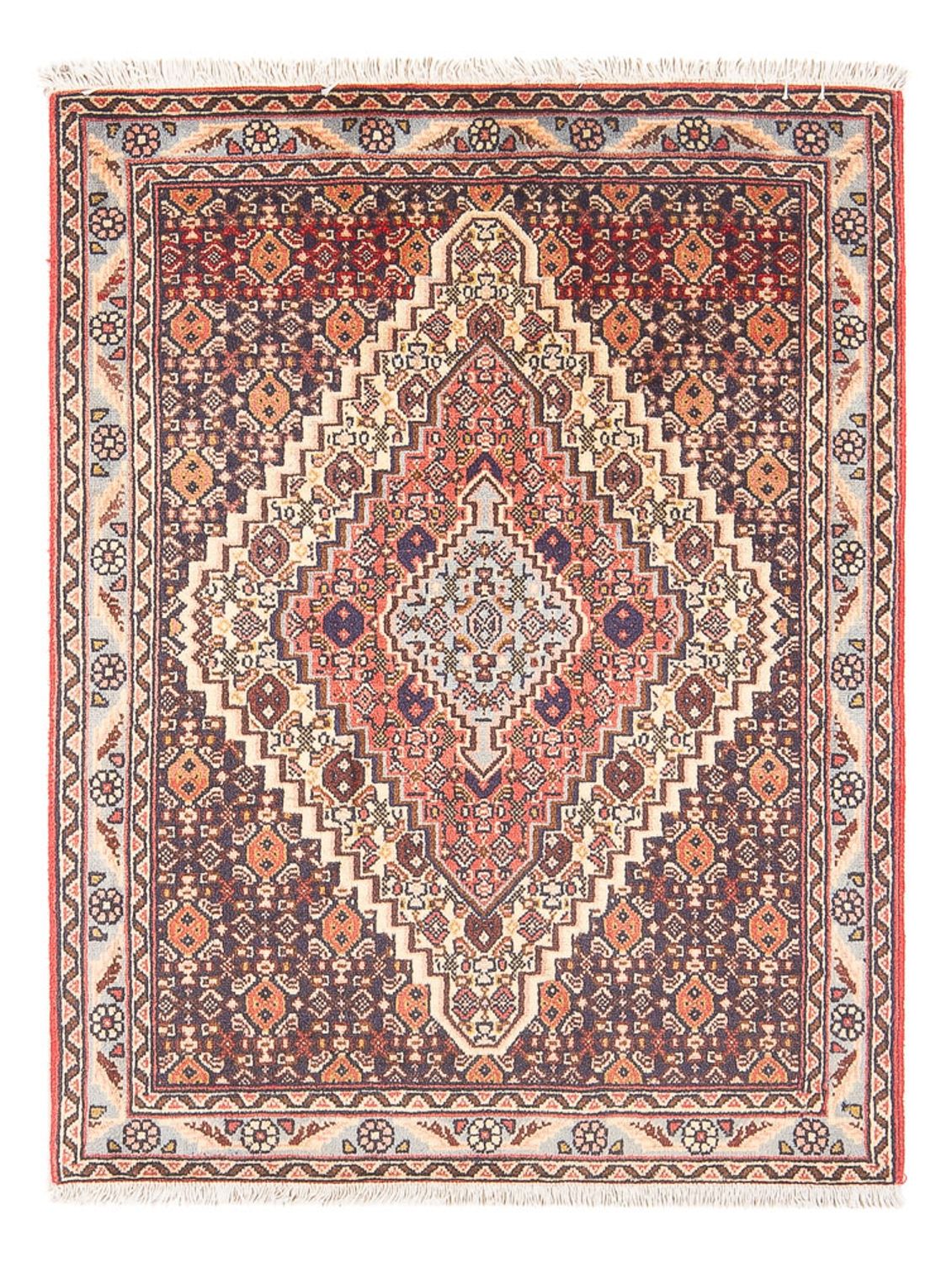 Tapis persan - Classique - 100 x 73 cm - rouge clair