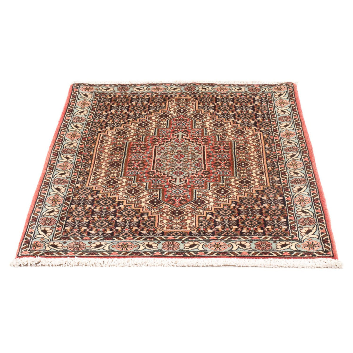 Tapis persan - Classique - 108 x 76 cm - bleu foncé