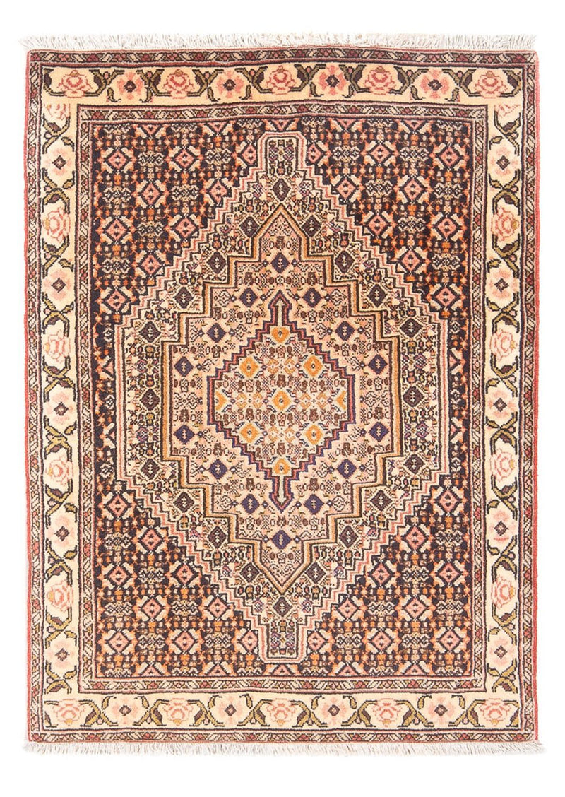 Tapis persan - Classique - 112 x 74 cm - bleu foncé