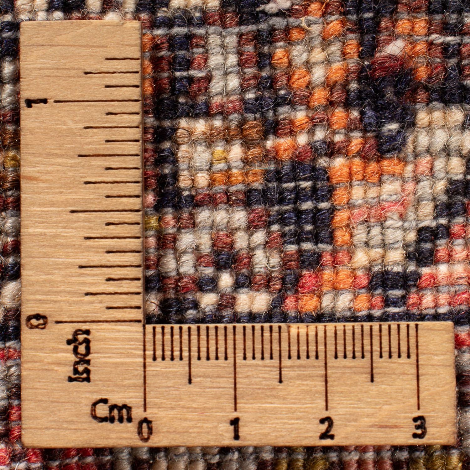 Tapis persan - Classique - 112 x 74 cm - bleu foncé