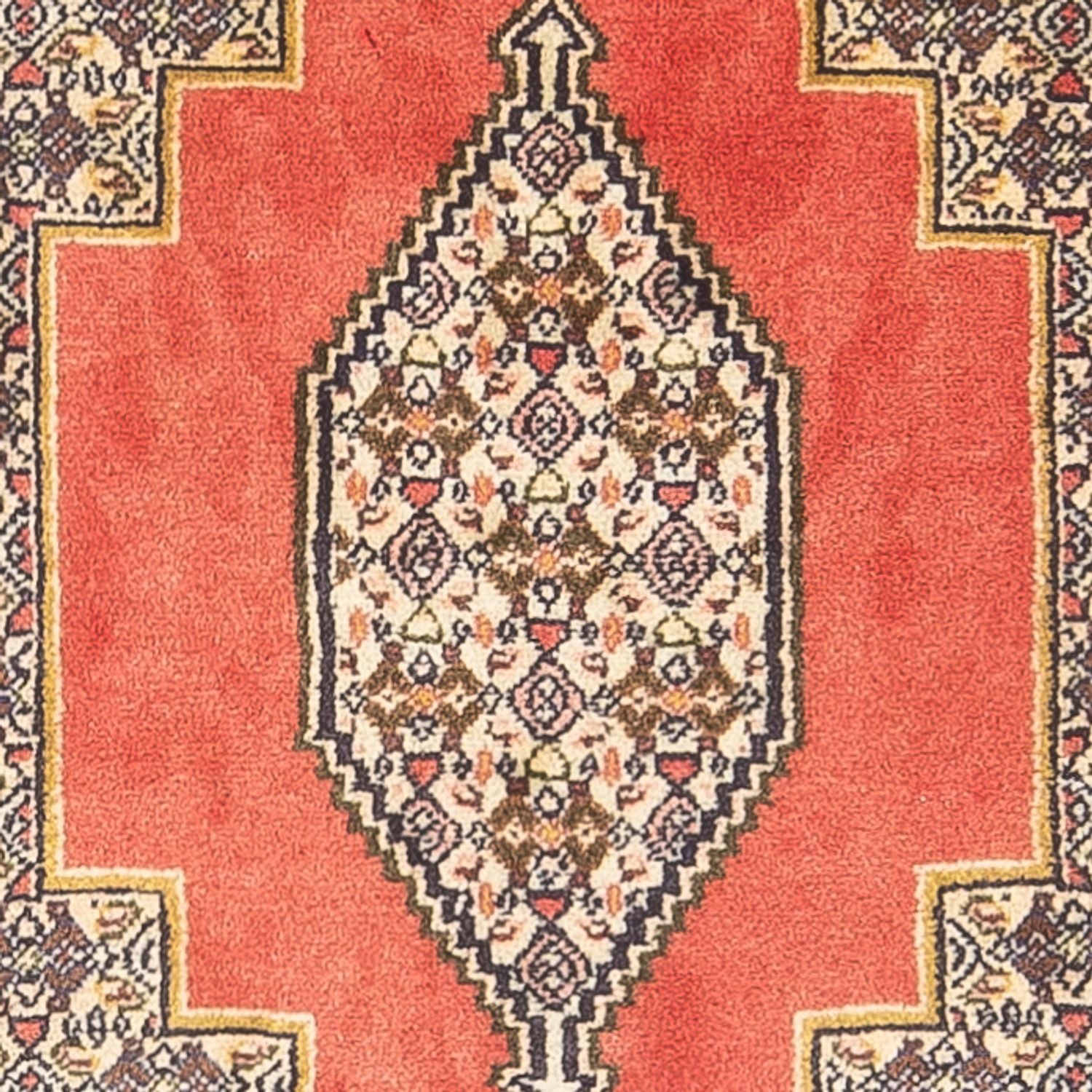 Tapis persan - Classique - 108 x 73 cm - orange