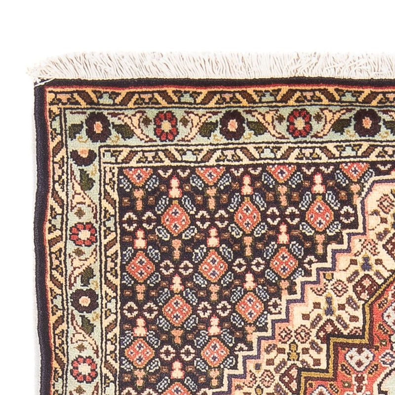 Tapis persan - Classique - 105 x 78 cm - bleu foncé