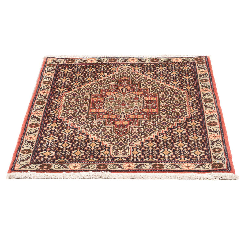 Tapis persan - Classique - 100 x 74 cm - bleu foncé