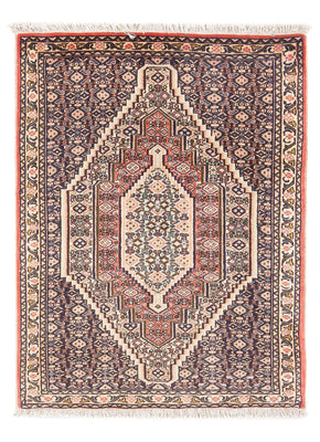 Tapis persan - Classique - 108 x 73 cm - bleu foncé