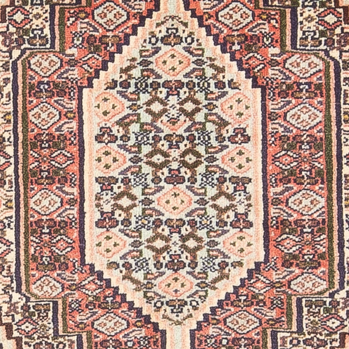 Tapis persan - Classique - 108 x 73 cm - bleu foncé