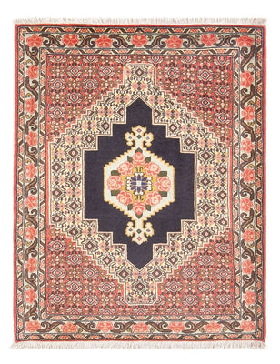 Tapis persan - Classique - 105 x 78 cm - bleu foncé