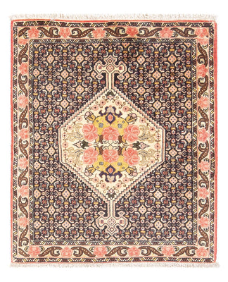 Tapis persan - Classique - 98 x 74 cm - bleu foncé
