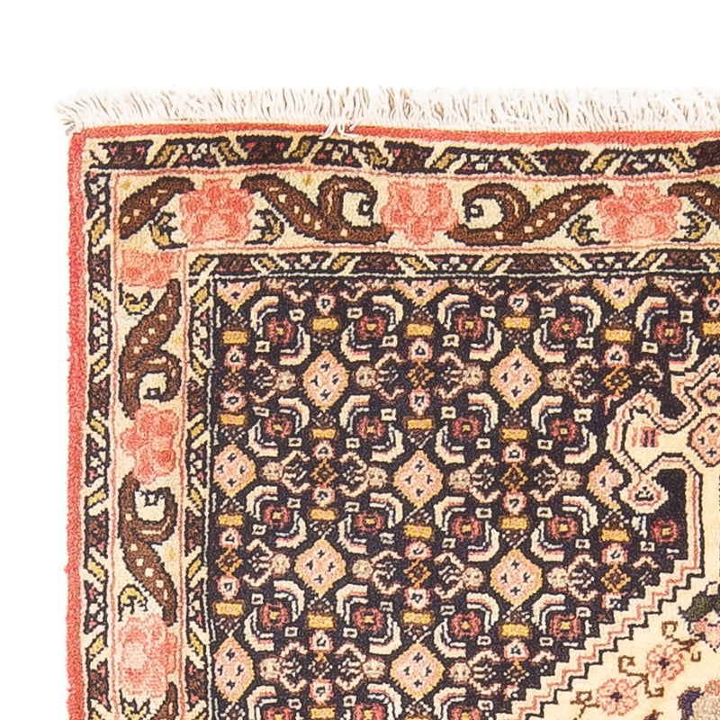 Tapis persan - Classique - 98 x 74 cm - bleu foncé