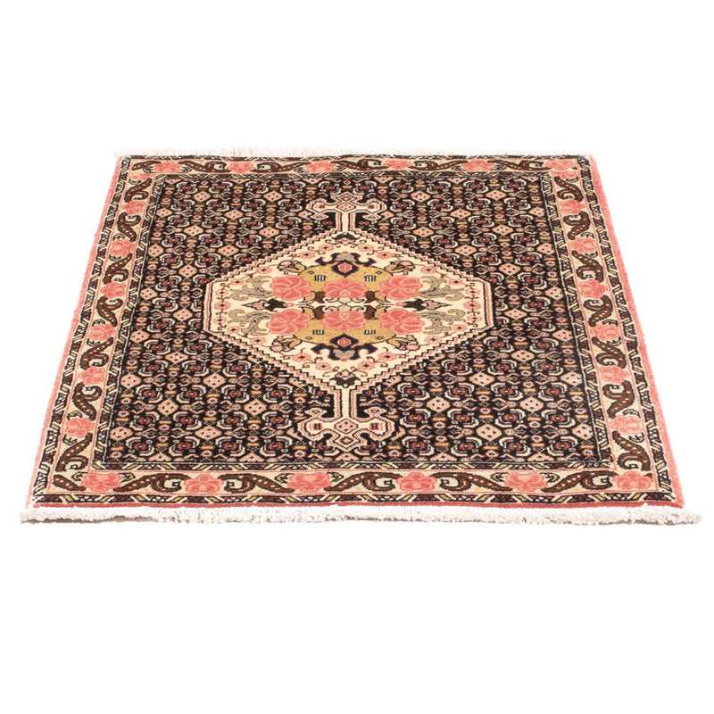 Tapis persan - Classique - 98 x 74 cm - bleu foncé
