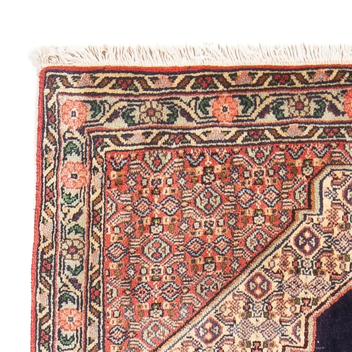 Tapis persan - Classique - 103 x 74 cm - bleu foncé