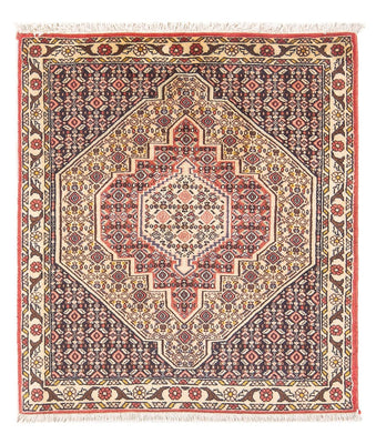 Tapis persan - Classique - 100 x 74 cm - bleu foncé