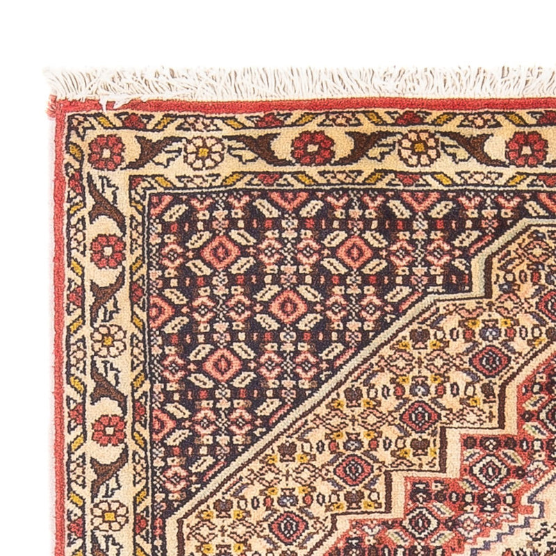 Tapis persan - Classique - 100 x 74 cm - bleu foncé