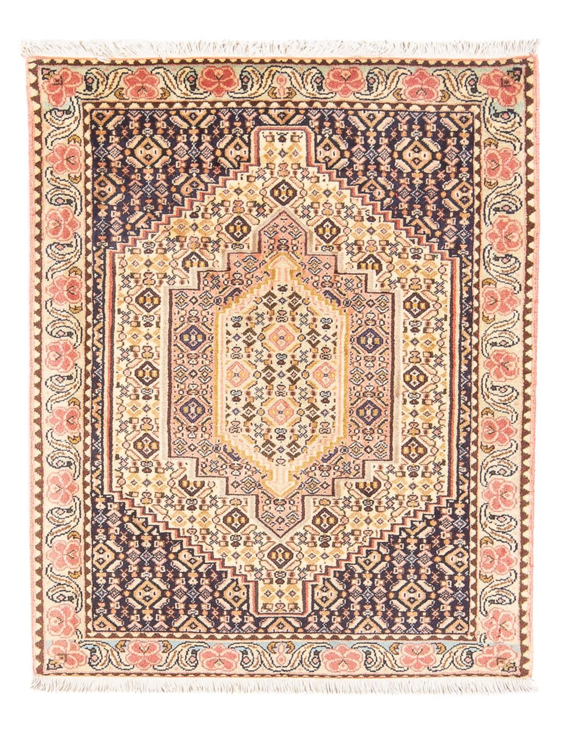 Tapis persan - Classique - 104 x 73 cm - beige