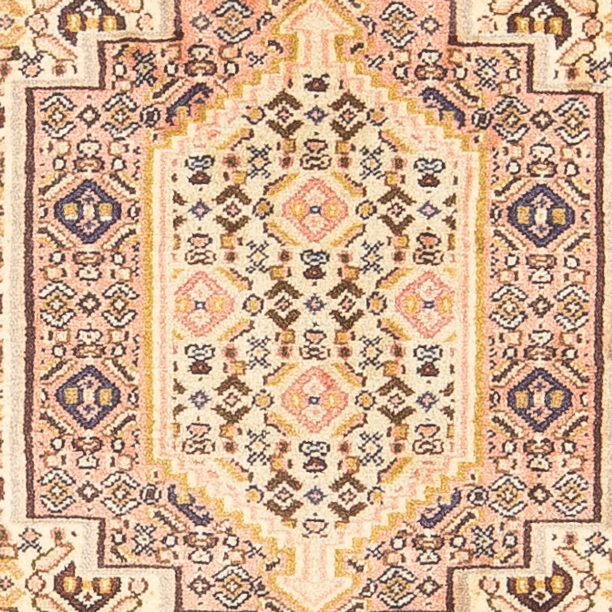 Tapis persan - Classique - 104 x 73 cm - beige