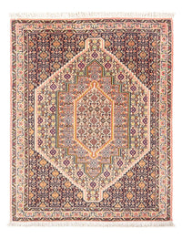 Tapis persan - Classique - 98 x 75 cm - bleu foncé