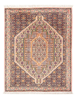 Tapis persan - Classique - 98 x 75 cm - bleu foncé