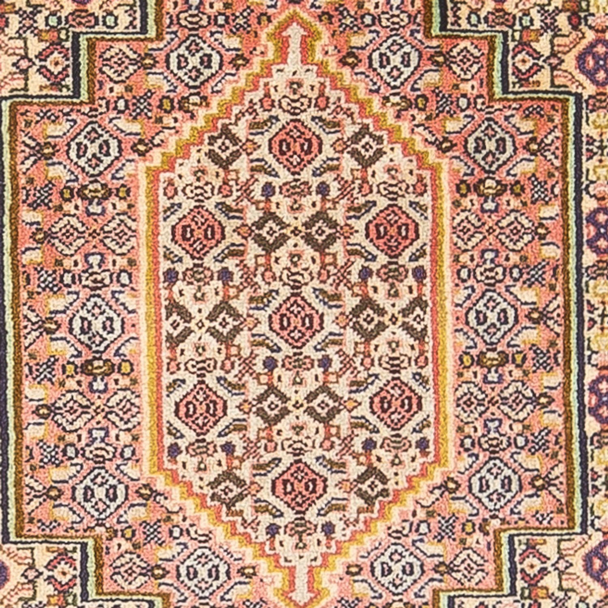 Tapis persan - Classique - 98 x 75 cm - bleu foncé