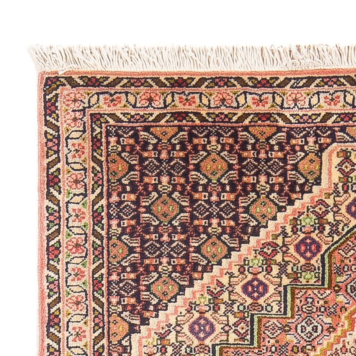 Tapis persan - Classique - 98 x 75 cm - bleu foncé