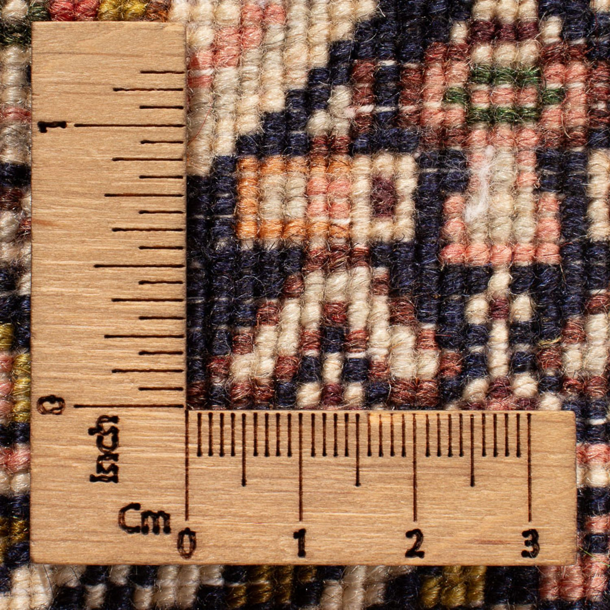 Tapis persan - Classique - 98 x 75 cm - bleu foncé