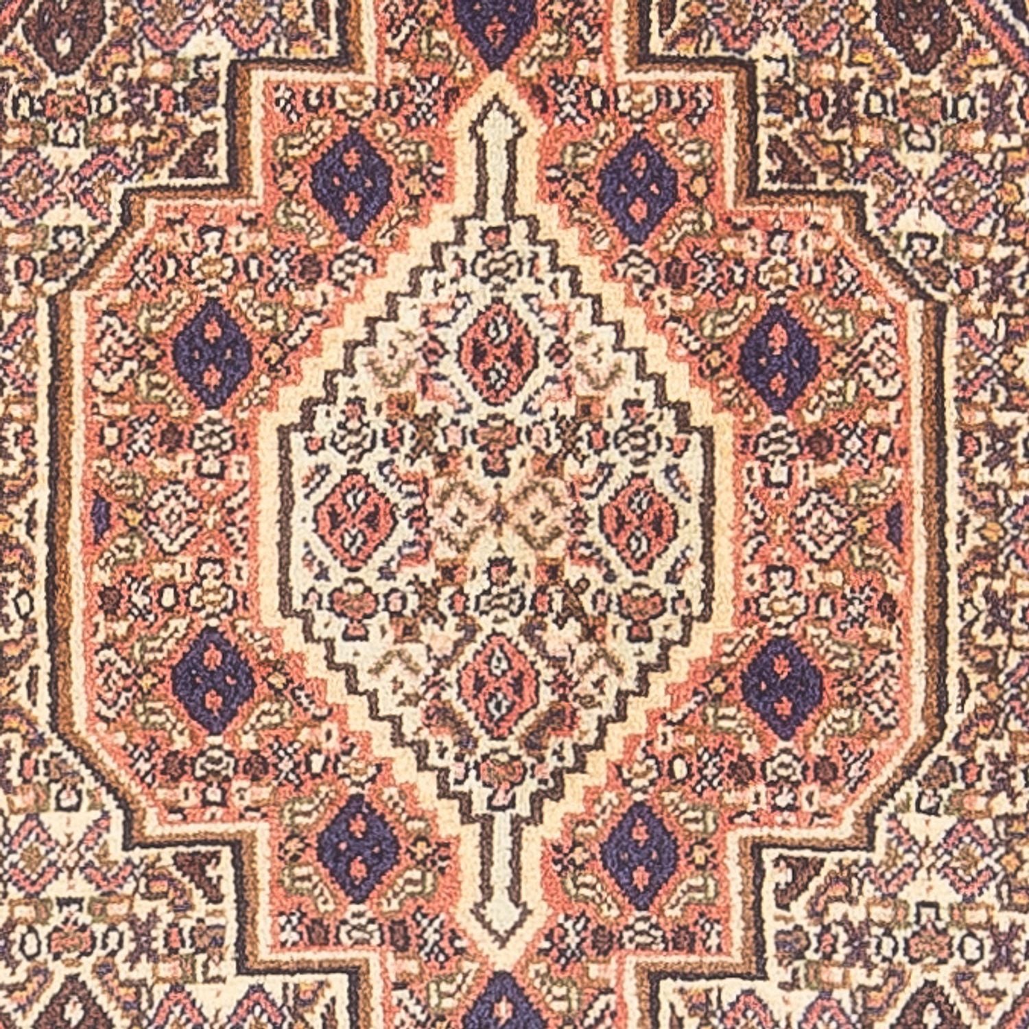 Tapis persan - Classique - 103 x 75 cm - orange