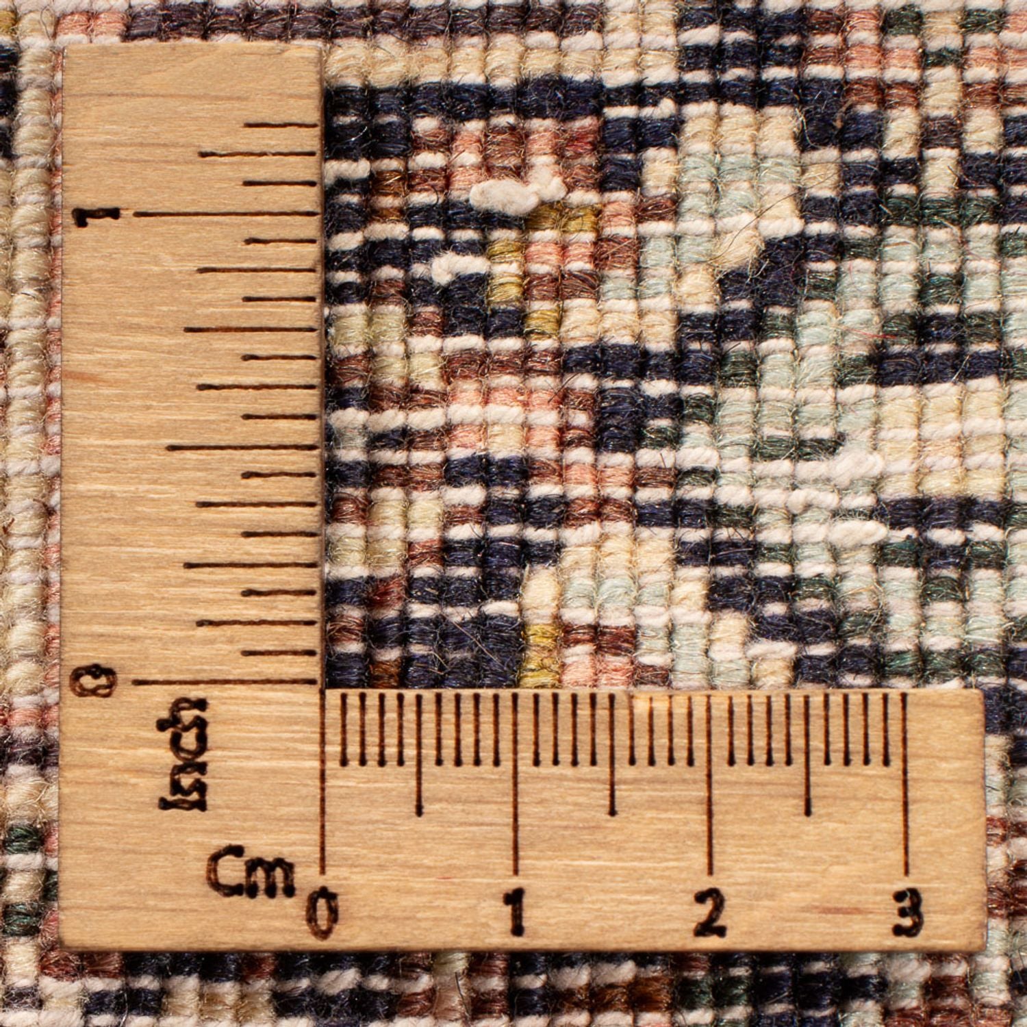 Tapis persan - Classique - 94 x 72 cm - bleu foncé