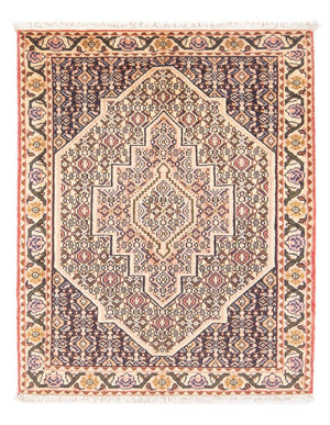 Tapis persan - Classique - 102 x 75 cm - bleu foncé