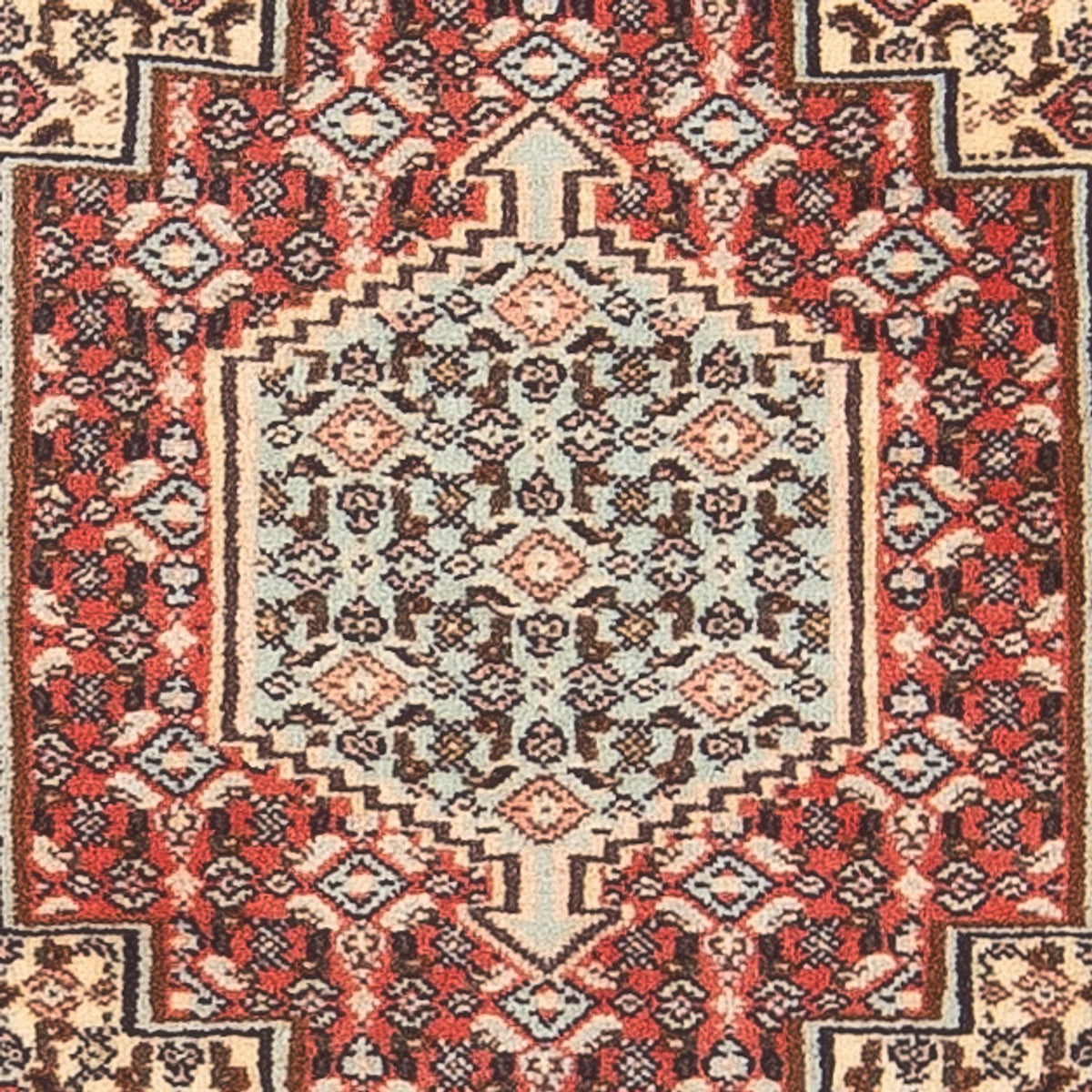 Tapis persan - Classique - 97 x 70 cm - rouge