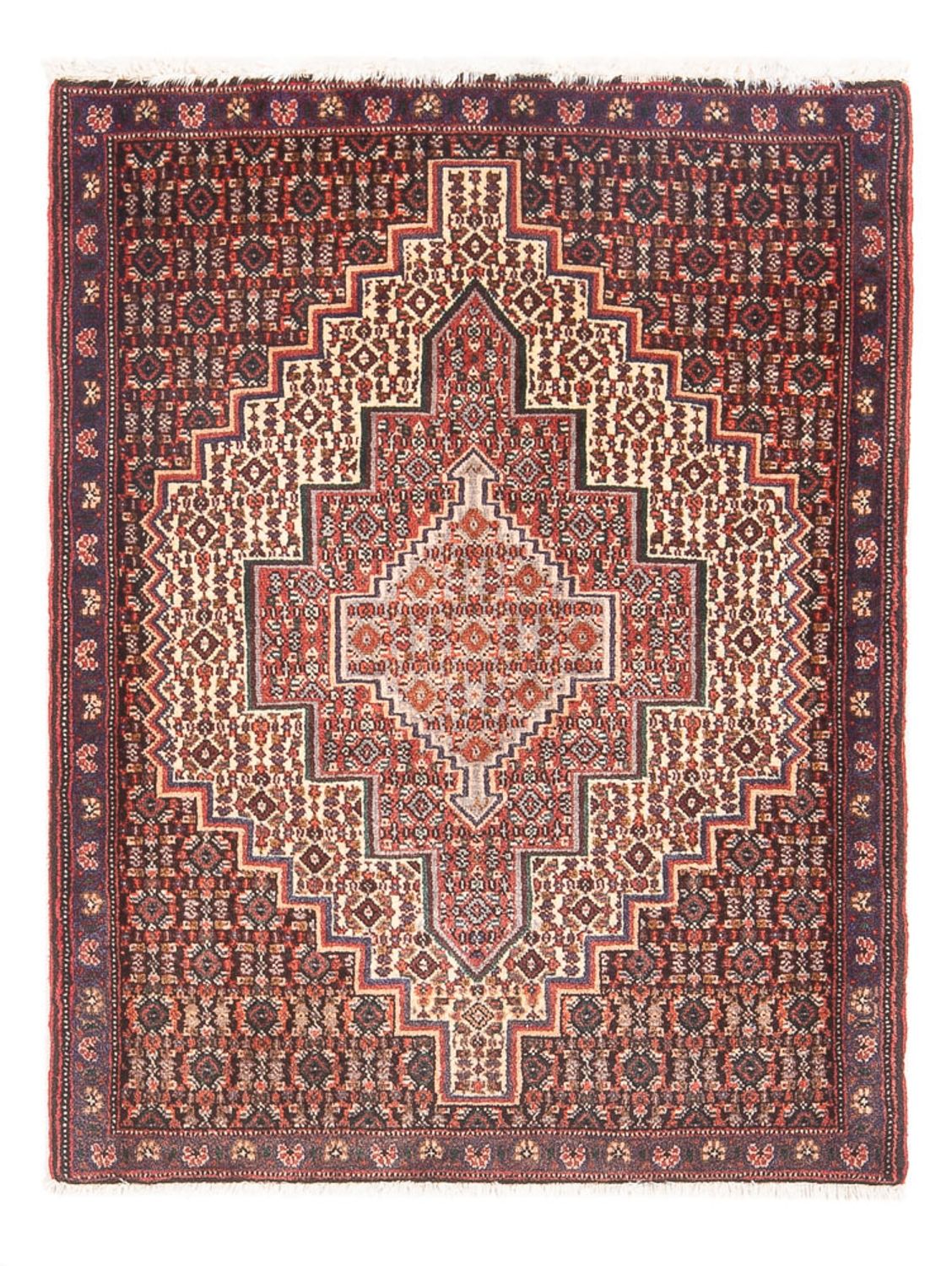 Tapis persan - Classique - 98 x 70 cm - crème