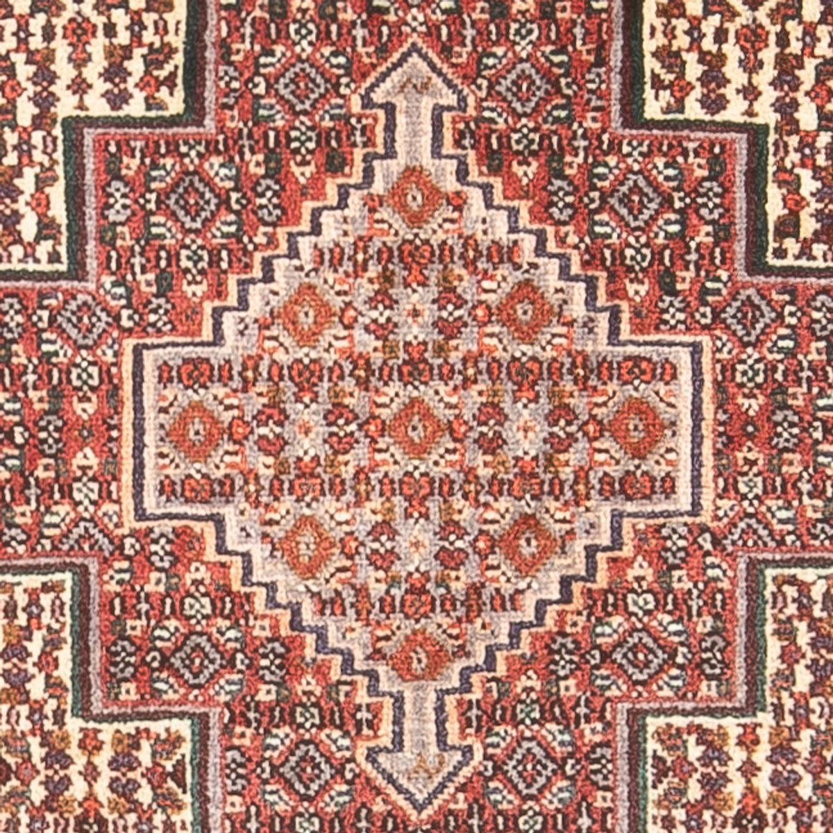 Tapis persan - Classique - 98 x 70 cm - crème