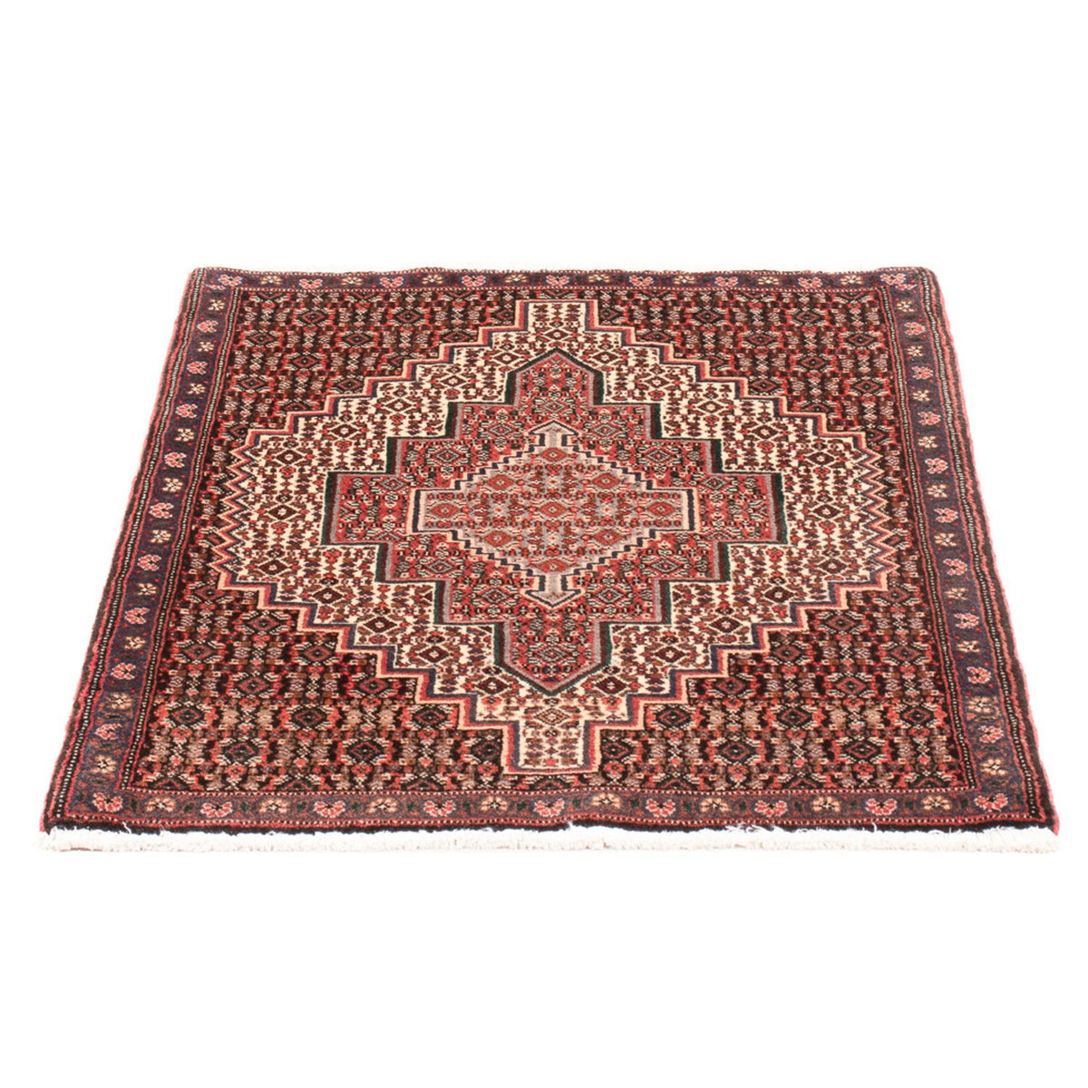 Tapis persan - Classique - 98 x 70 cm - crème