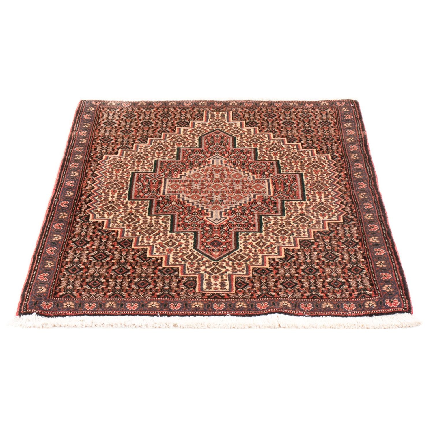 Tapis persan - Classique - 100 x 72 cm - crème